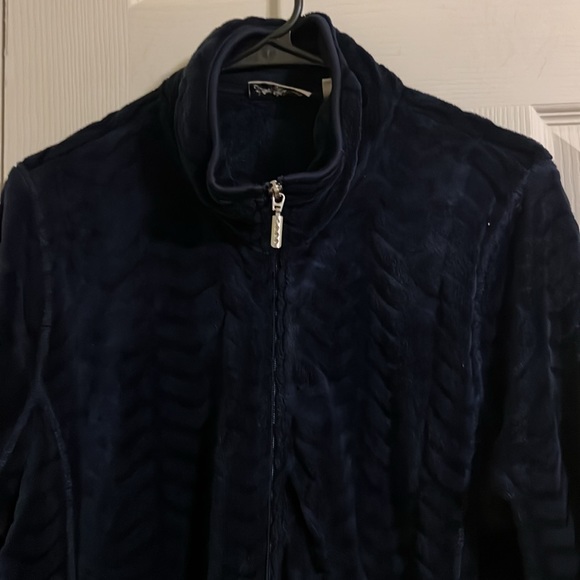 I.b.diffusion full zip soft jacket for women. Plus size XXL - Picture 5 of 8